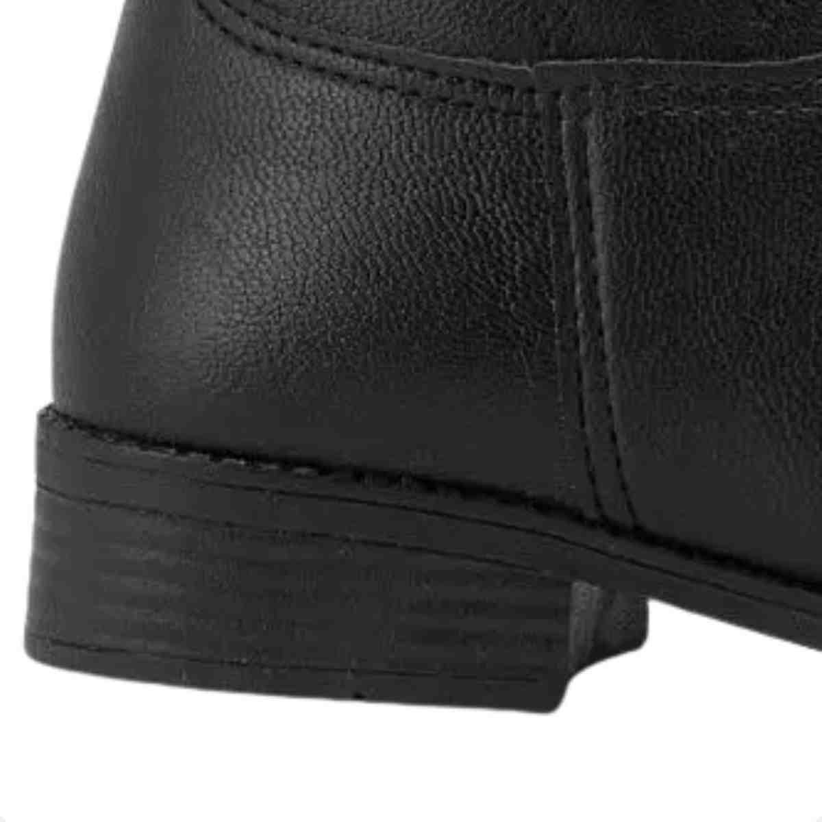 Bota Cano Médio Infantil Klin Preto Preto 7