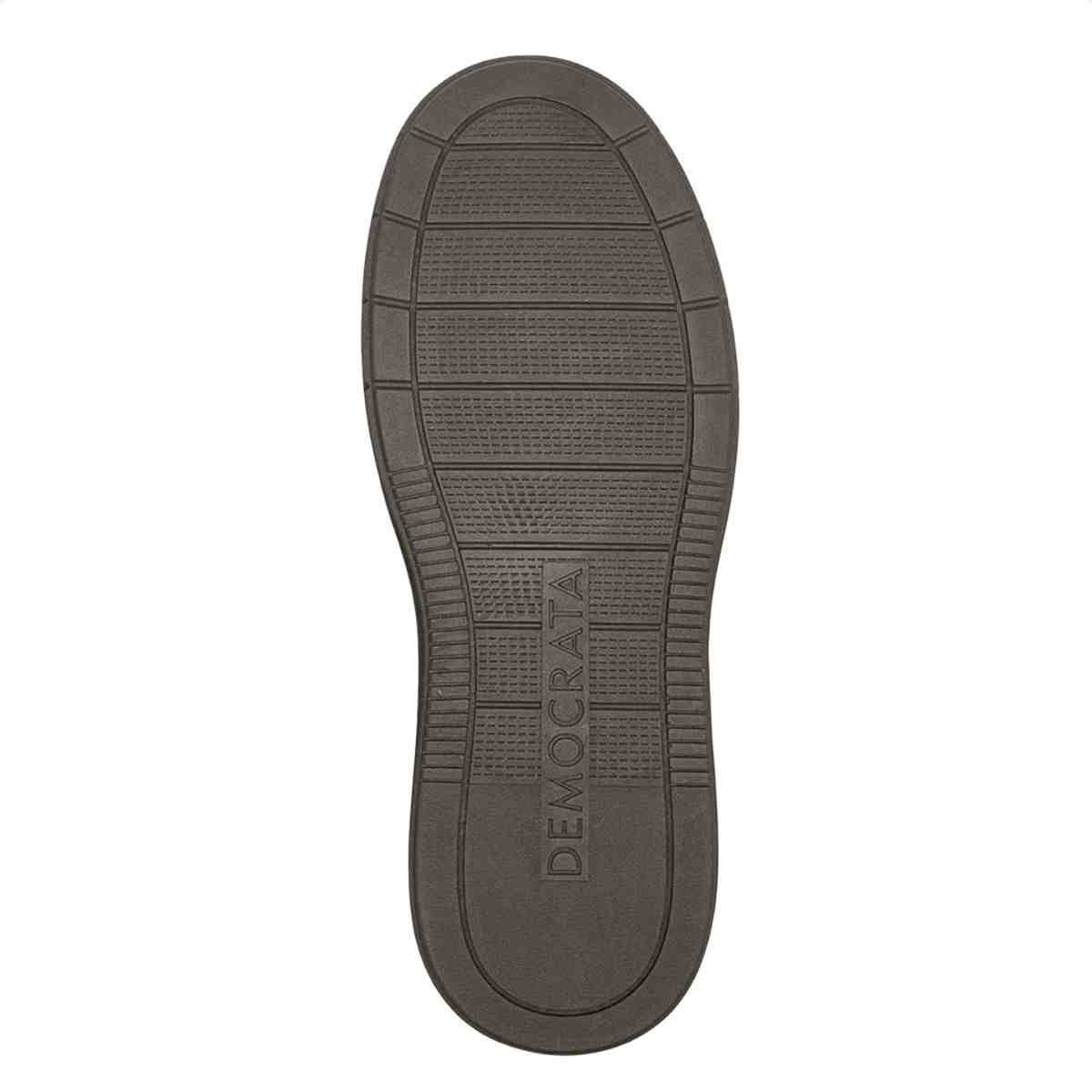 Bota Coturno Masculino Democrata Grid Castanho Castanho 6