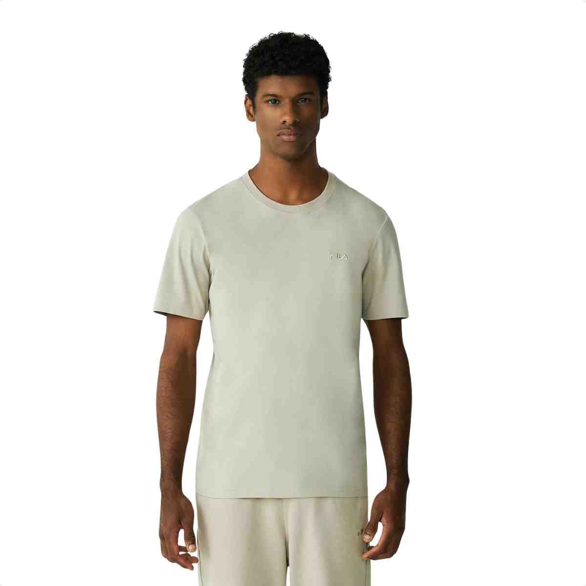 Camiseta Masculino Fila Classic Caqui Caqui Claro 4