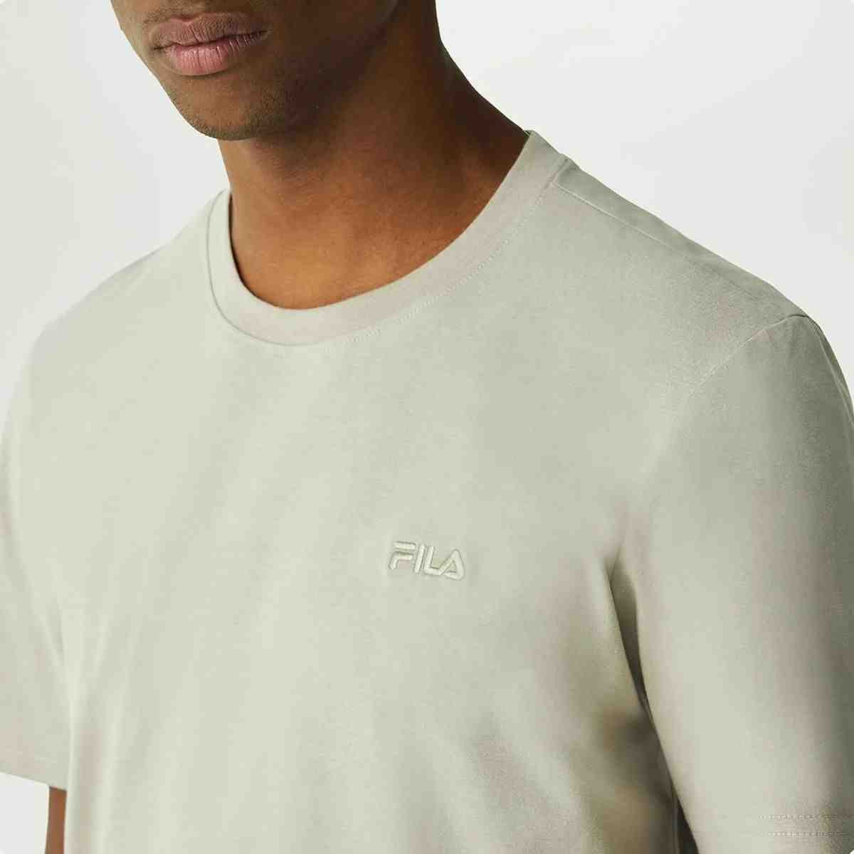Camiseta Masculino Fila Classic Caqui Caqui Claro 5