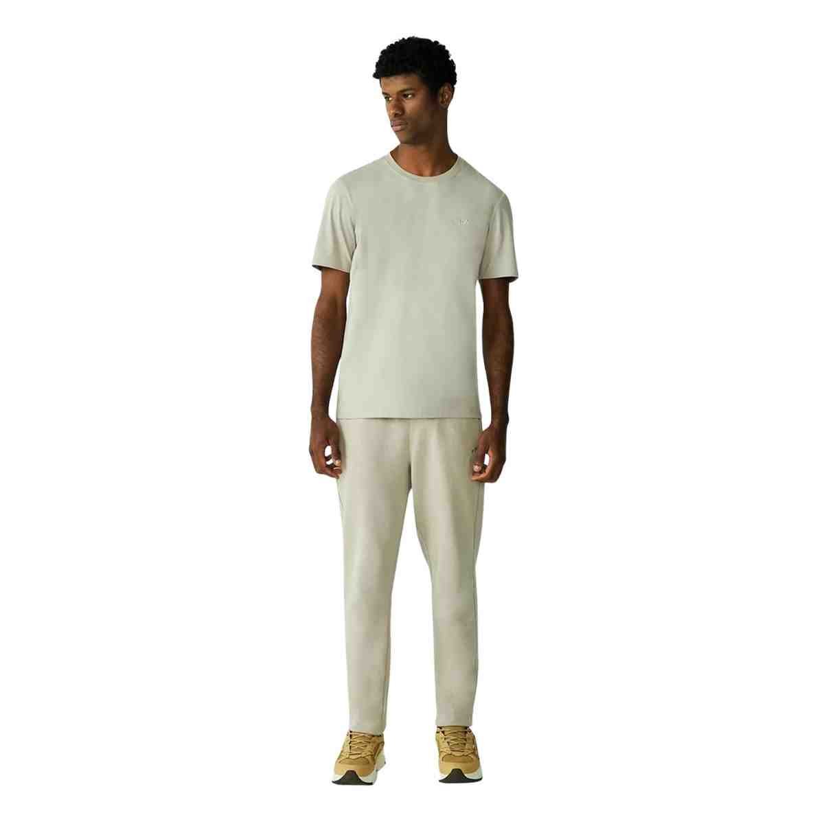 Camiseta Masculino Fila Classic Caqui Caqui Claro 7