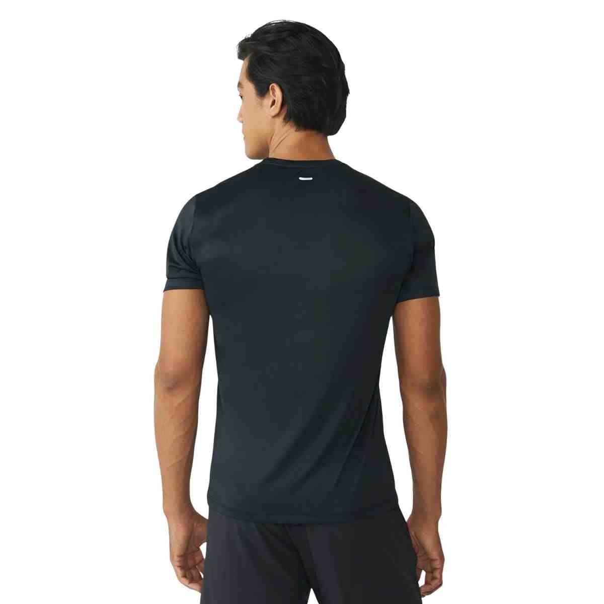 Camiseta Masculina Fila Graphic Core Run Preta Preto 4