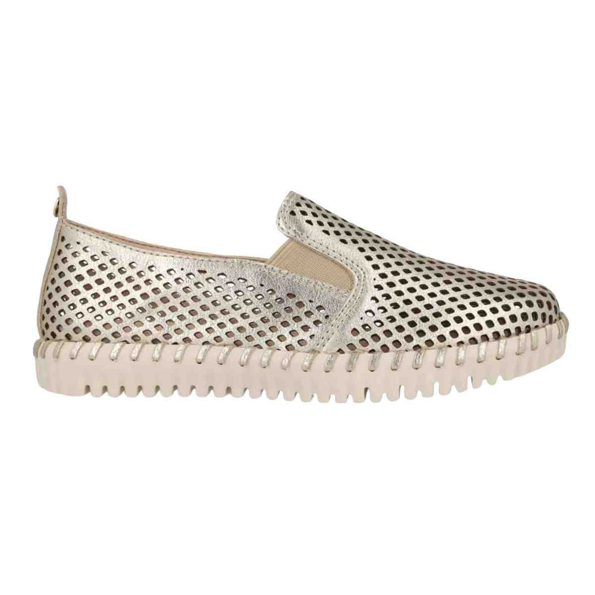 Tênis Moda Feminino Bottero Dourado