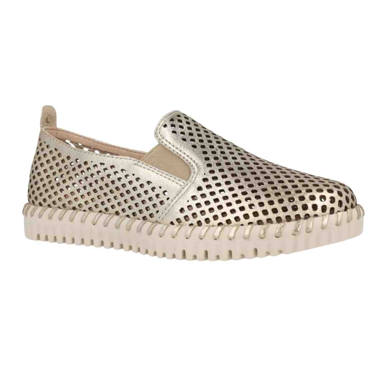Tênis Moda Feminino Bottero Dourado Dourado 2