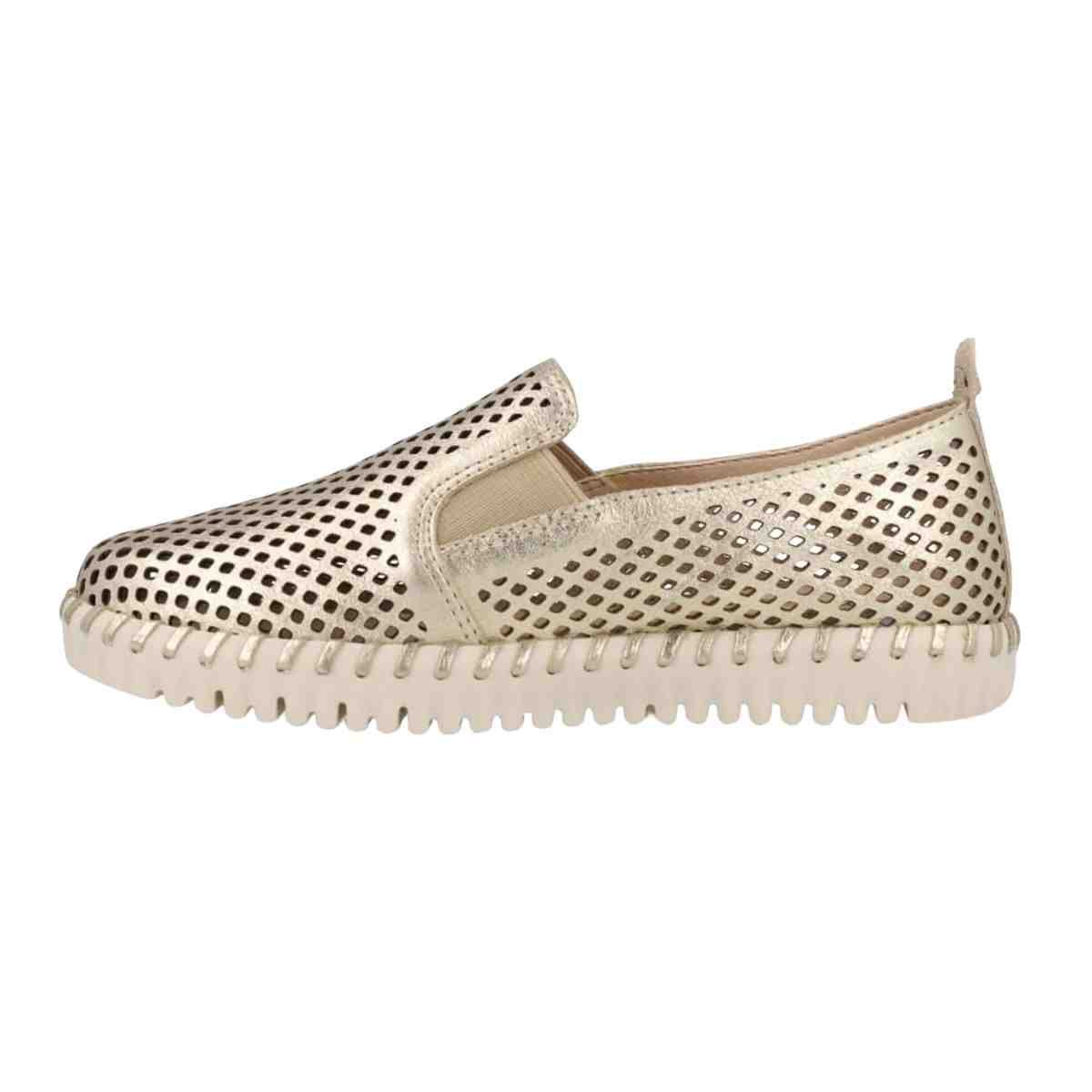 Tênis Moda Feminino Bottero Dourado Dourado 5