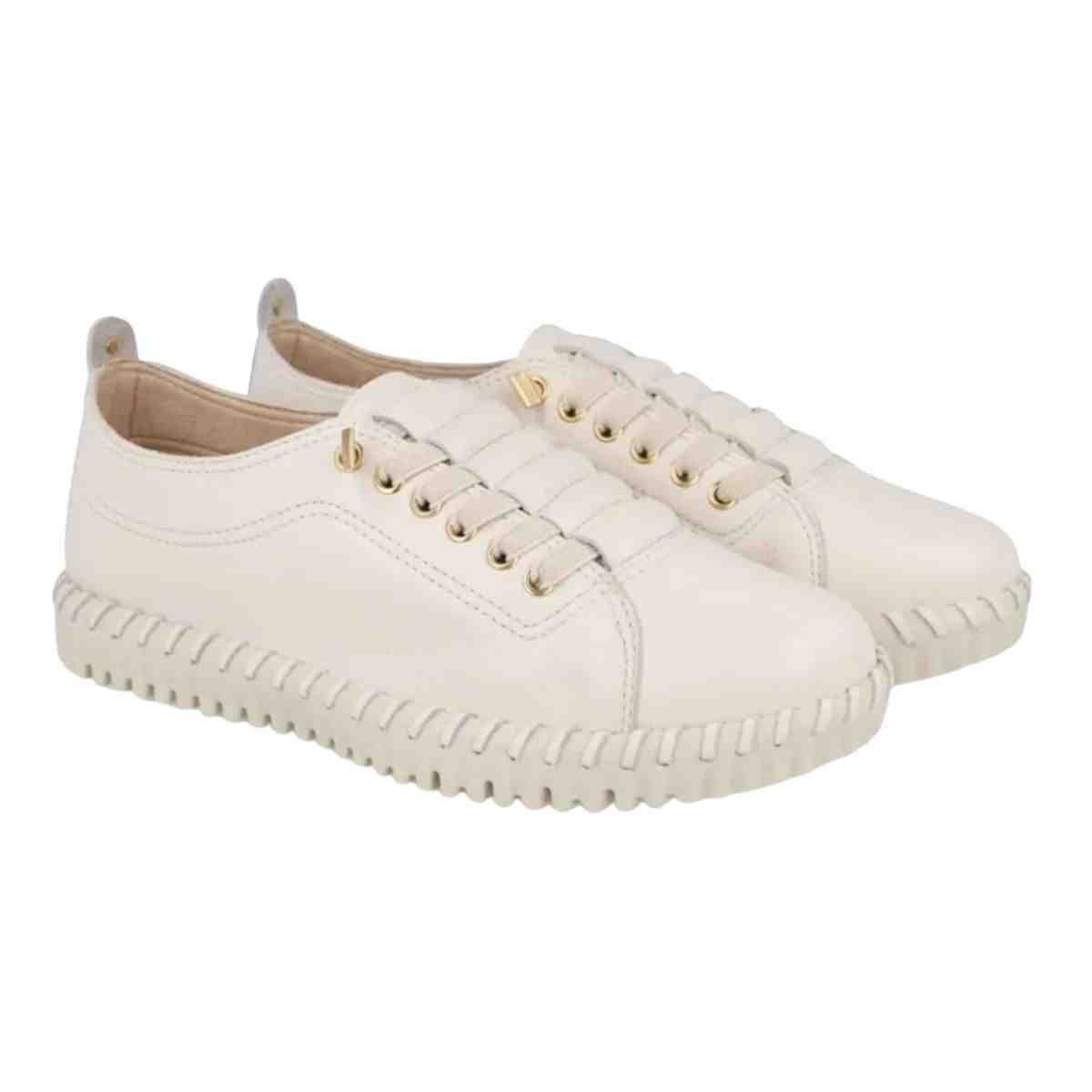 Tênis Moda Feminino Bottero Off White Off White 4