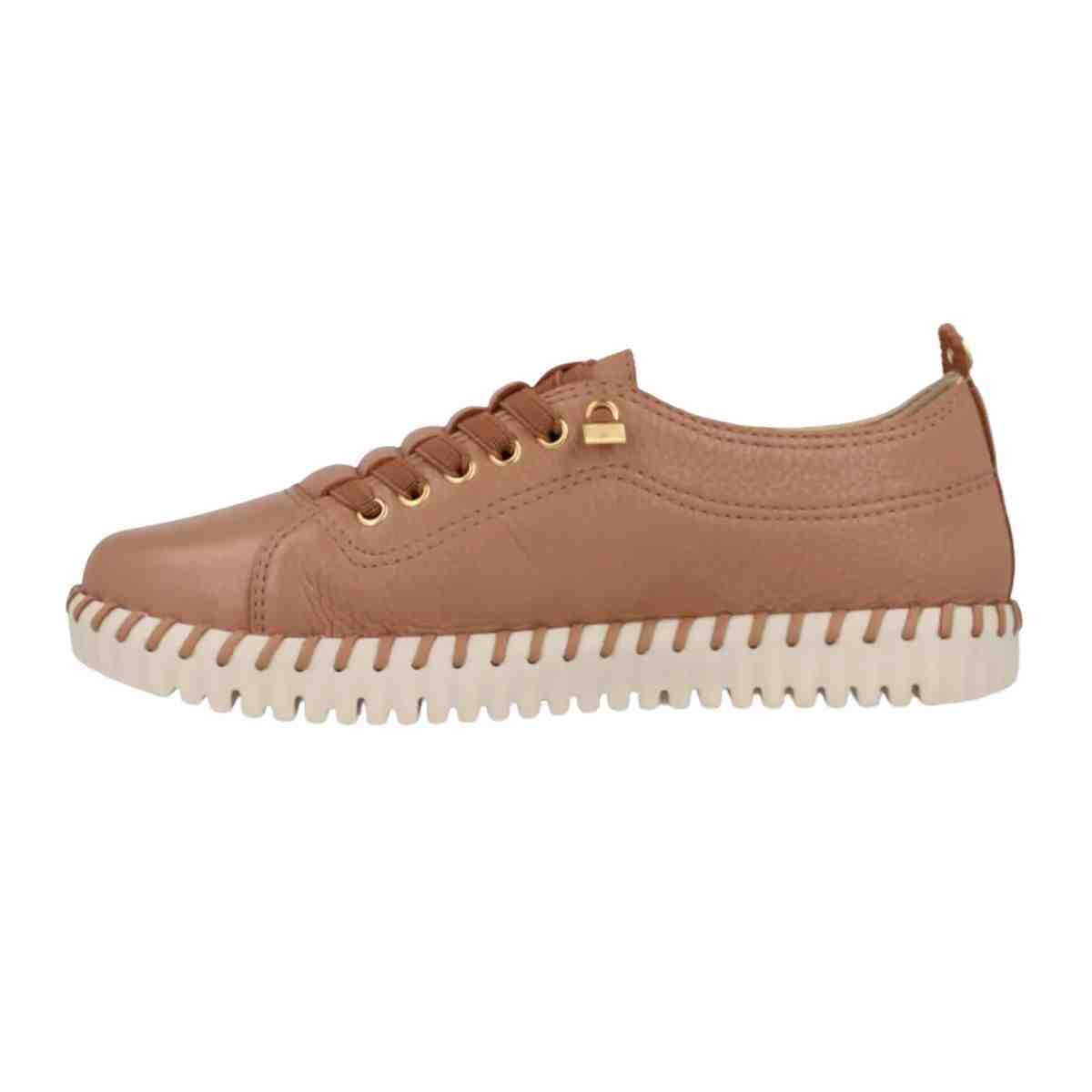 Tênis Moda Feminino Bottero Twist Marrom Marrom 2