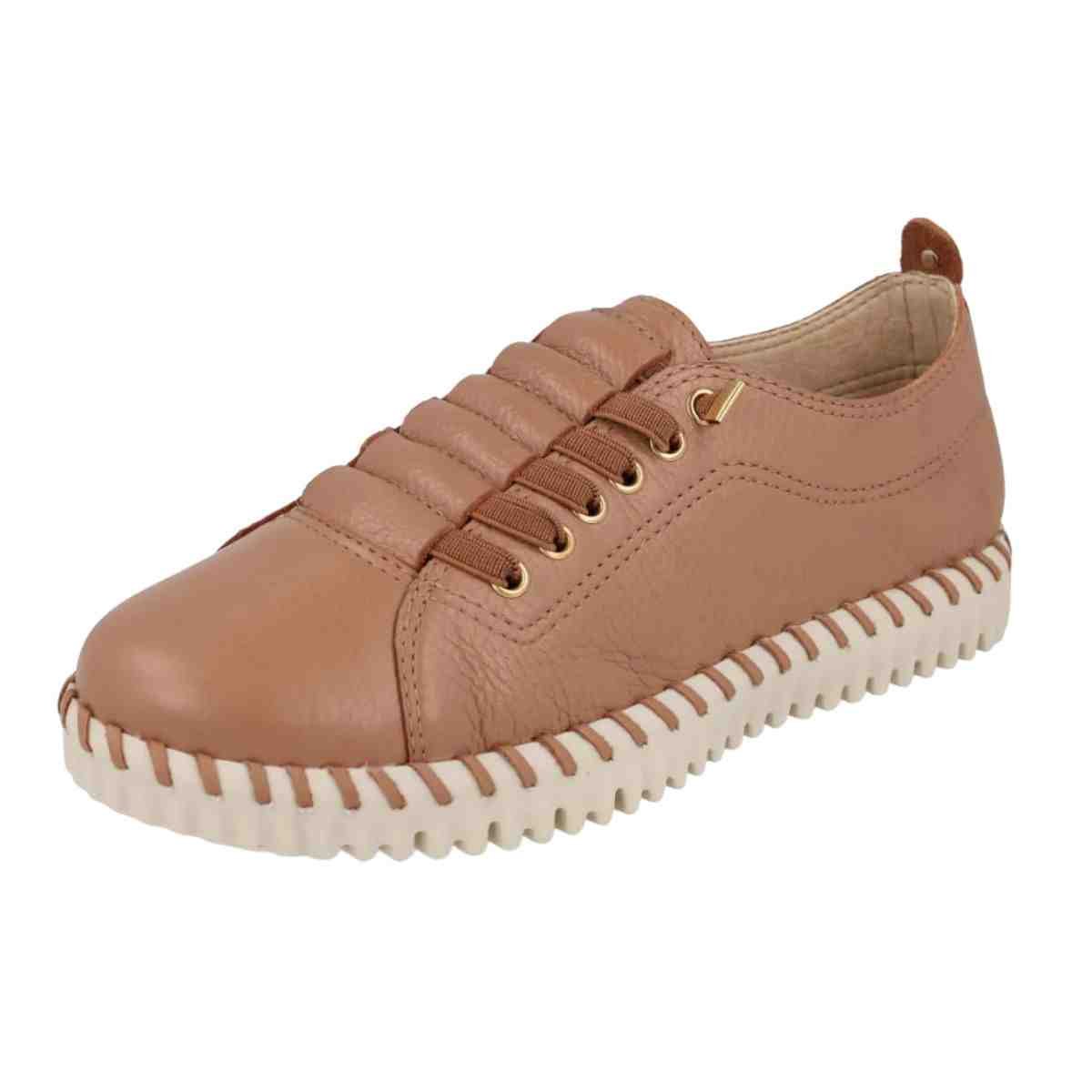 Tênis Moda Feminino Bottero Twist Marrom Marrom 4