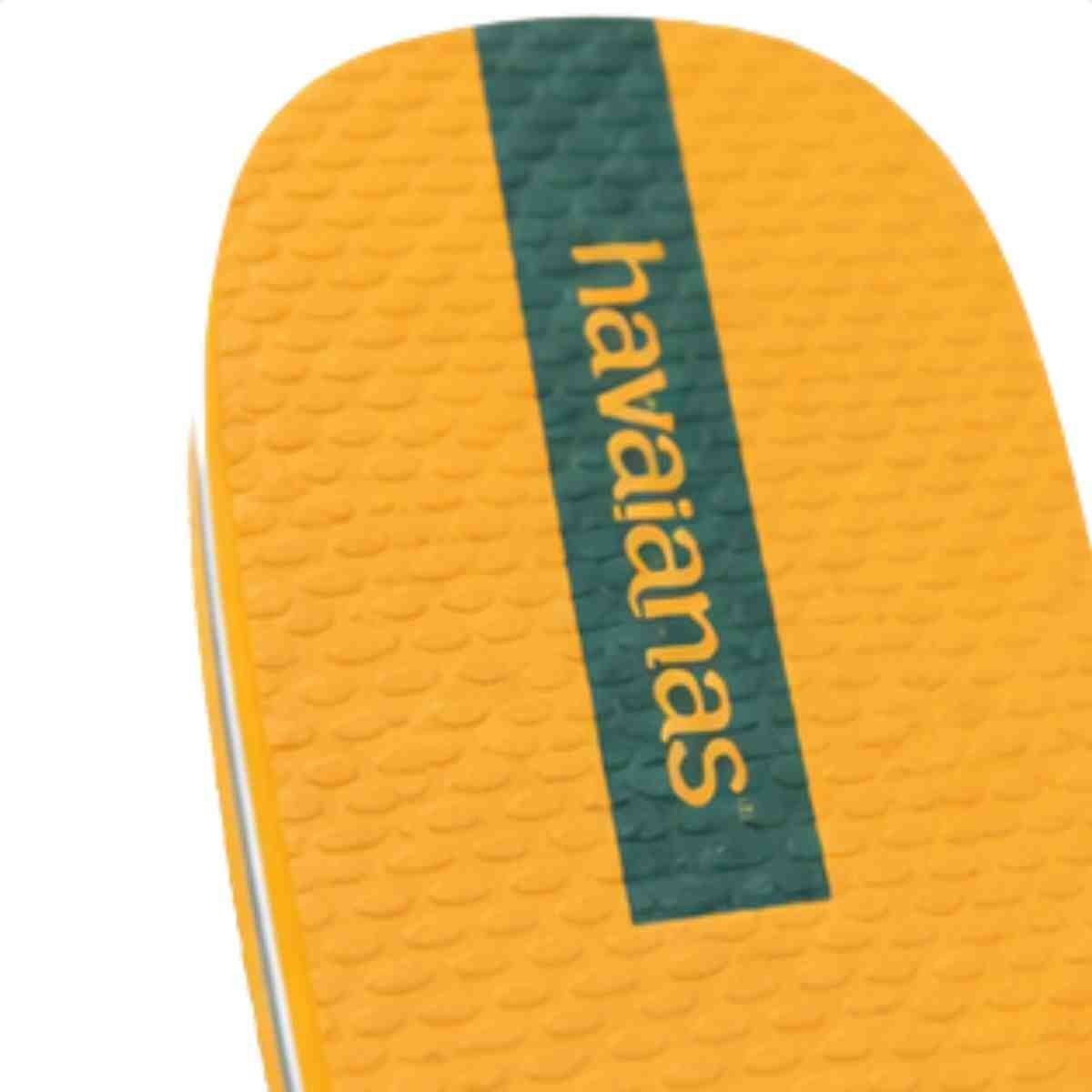 Chinelo Dedo Infantil Ipanema Brasil Amarelo Amarelo/Verde Escuro 5