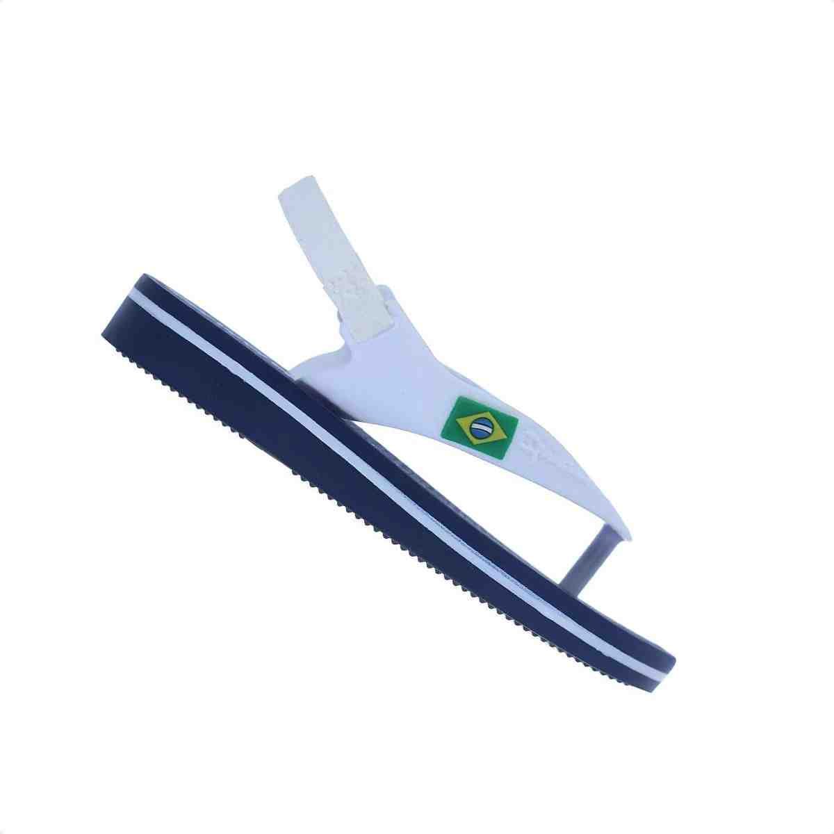 Chinelo Dedo Infantil Ipanema Brasil Baby Ii Azul Azul/Branco 2