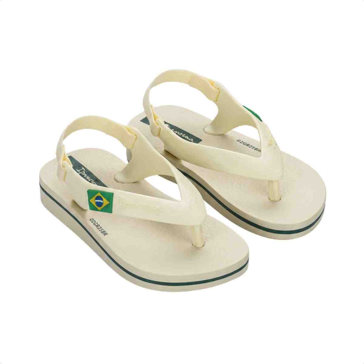 Chinelo Dedo Infantil Ipanema Brasil Baby Ii Bege Bege 2