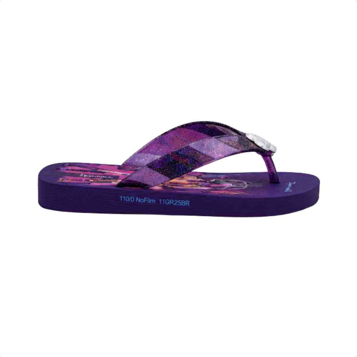 Chinelo Dedo Infantil Ipanema Guerreiras Do K Pop Roxo