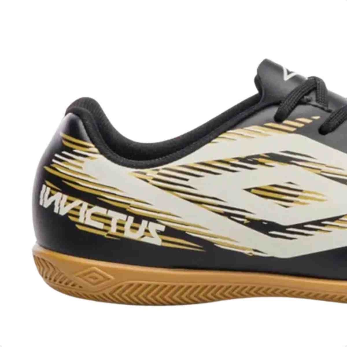 Chuteira Indoor Infantil Umbro Invictus Jr Preto Preto 7