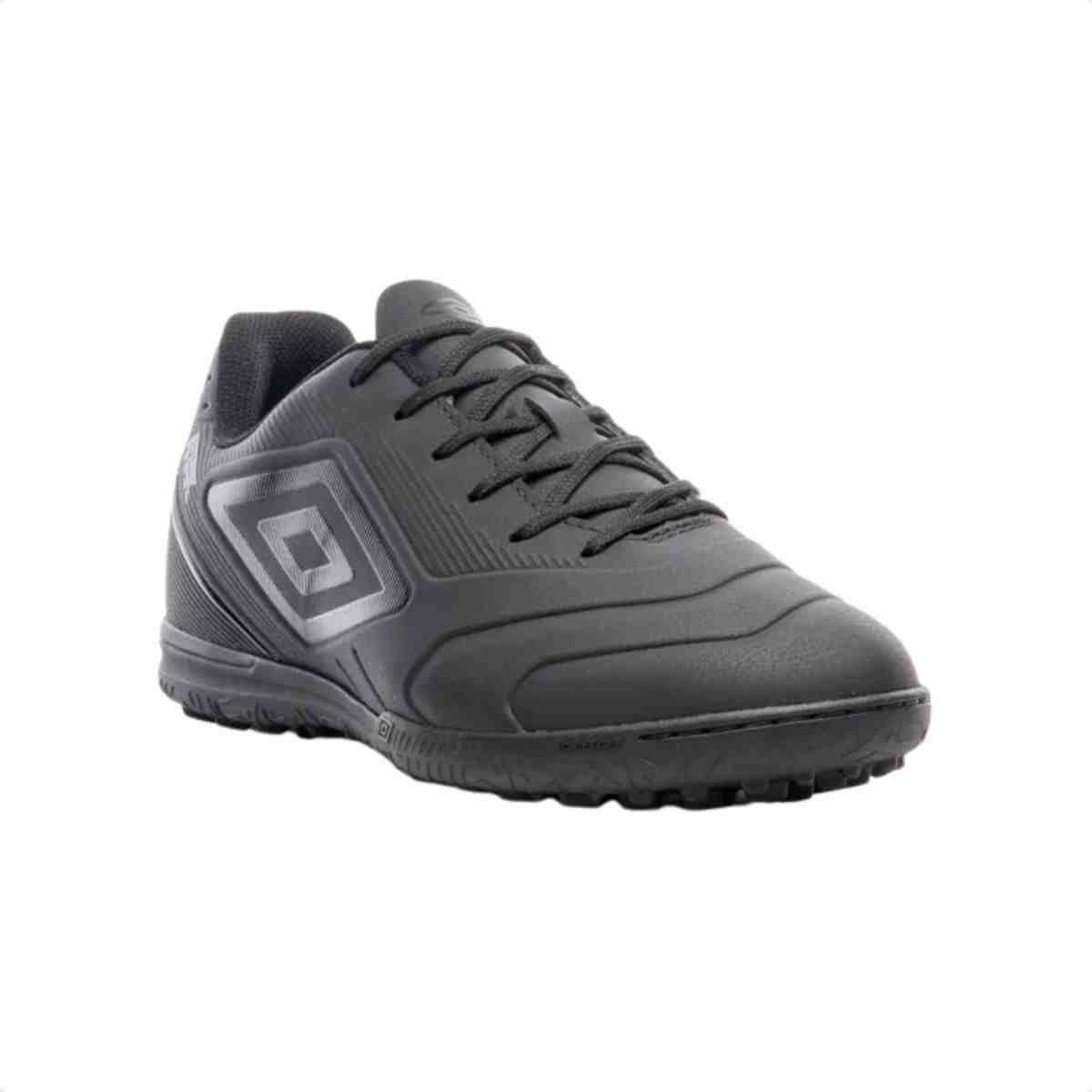 Chuteira Society Masculino Umbro Attak Iii Preto Preto 2