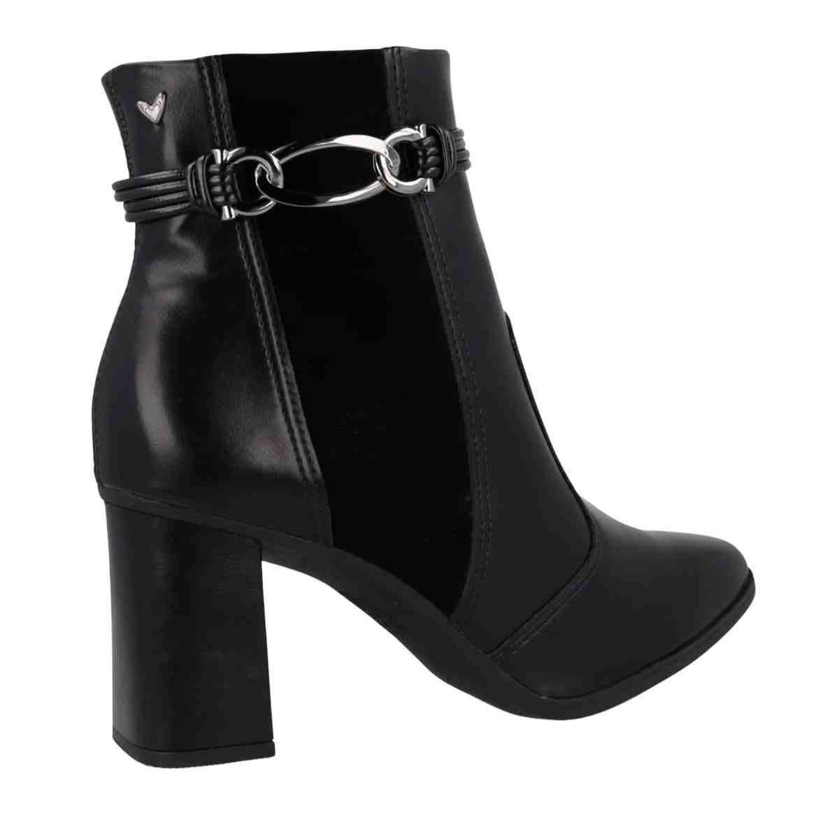 Bota Feminina Cano Médio Mississipi Preta Preto 5