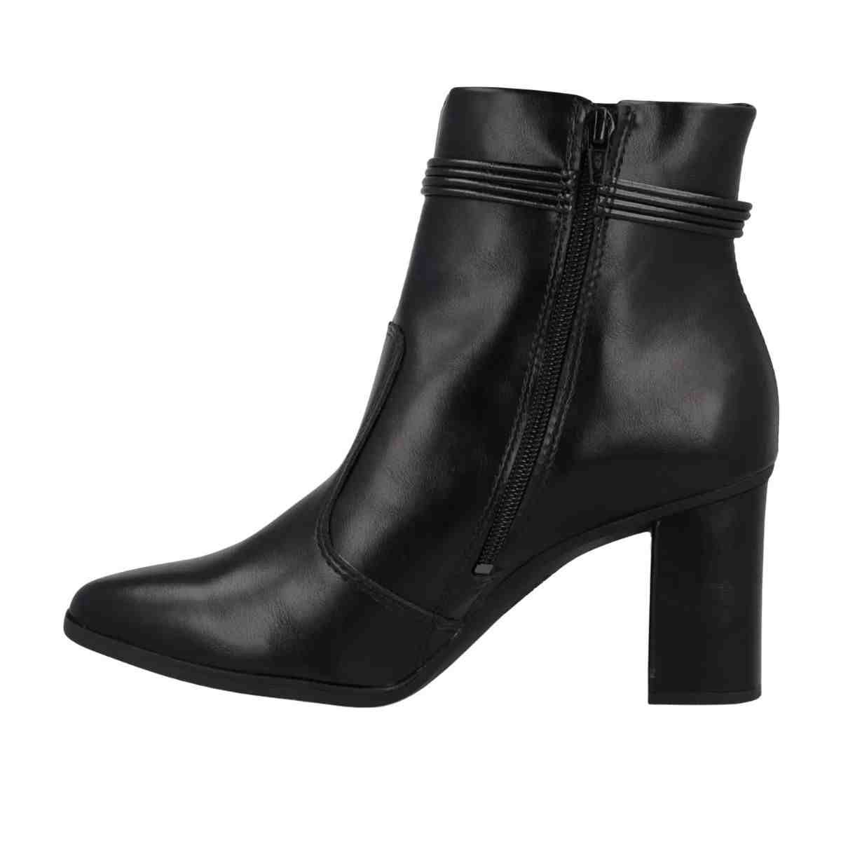 Bota Feminina Cano Médio Mississipi Preta Preto 6