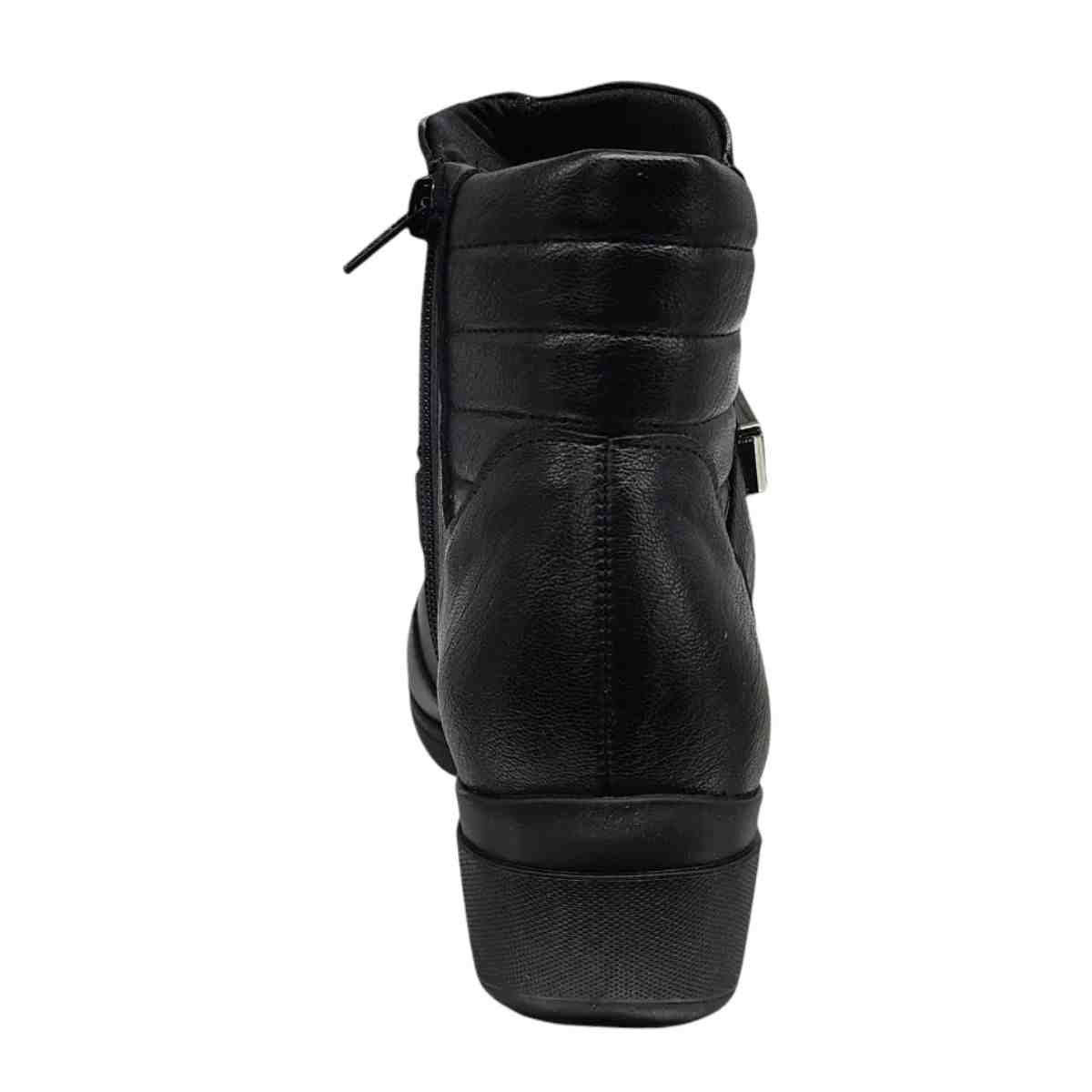 Bota Feminina Cano Baixo Piccadilly Preta Preto 7