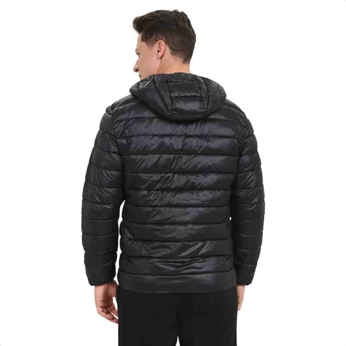 Jaqueta Puffer Masculino Olympikus Puff Preto Preto 2