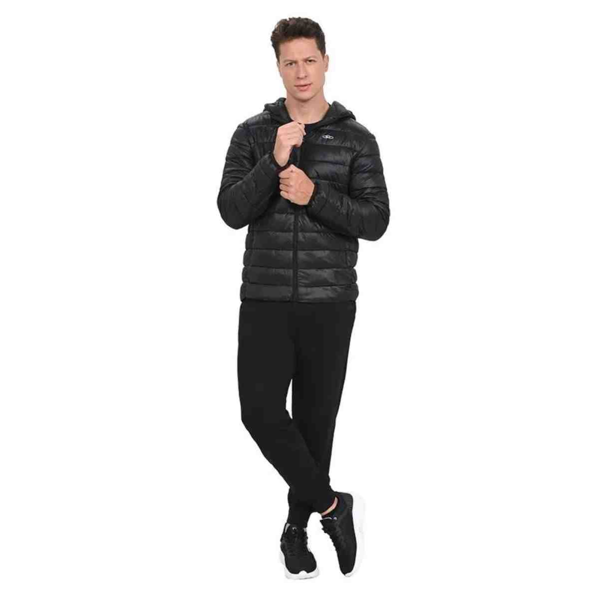 Jaqueta Puffer Masculino Olympikus Puff Preto Preto 4