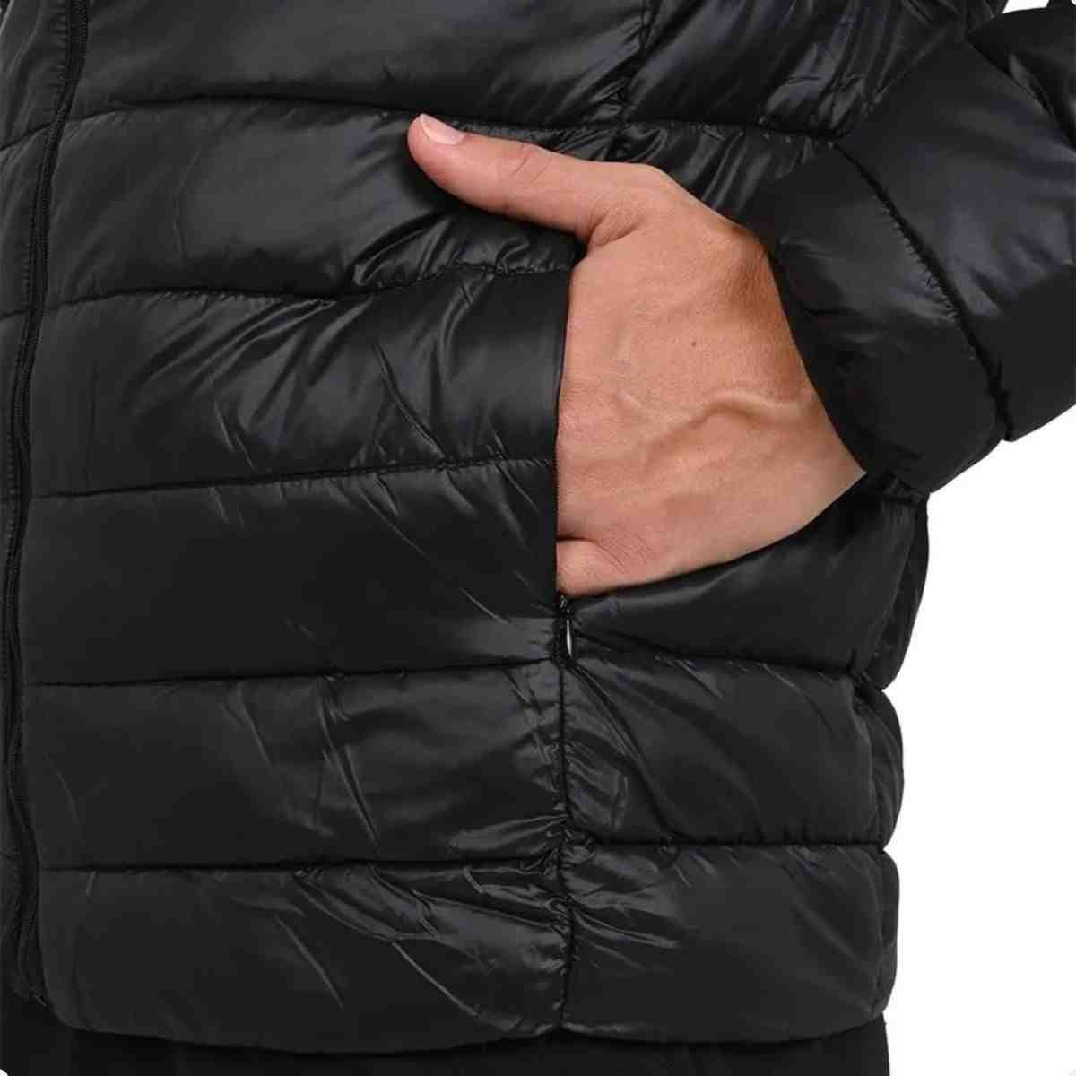 Jaqueta Puffer Masculino Olympikus Puff Preto Preto 7