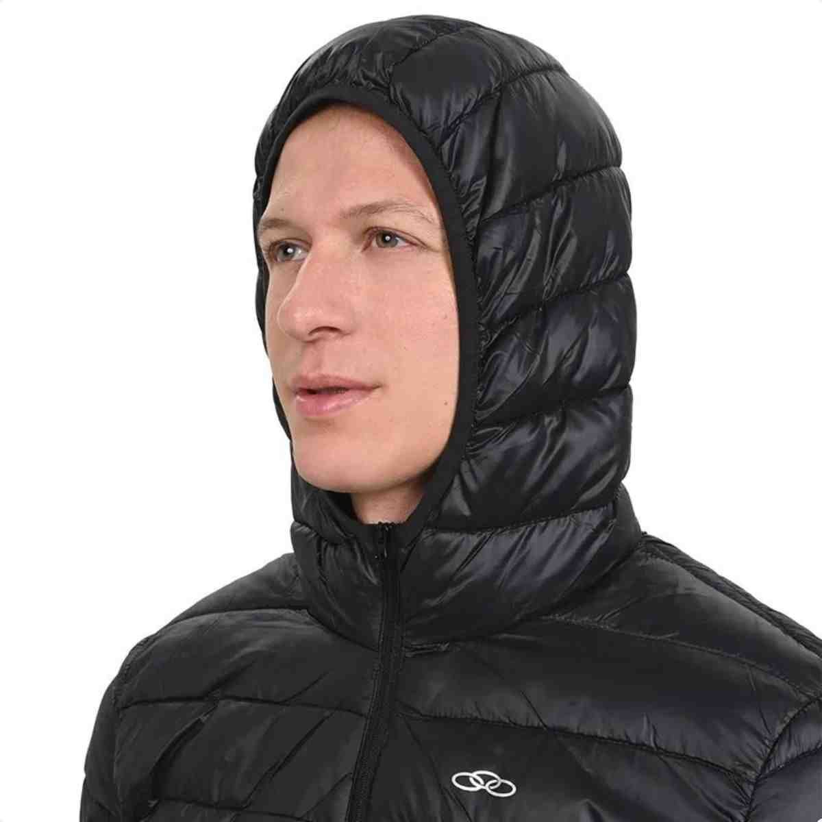 Jaqueta Puffer Masculino Olympikus Puff Preto Preto 5