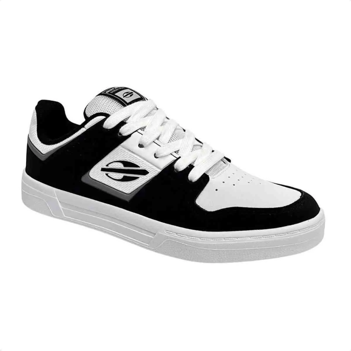 Tenis Street Masculino Mormaii Joaca Branco E Preto Branco/Preto 2