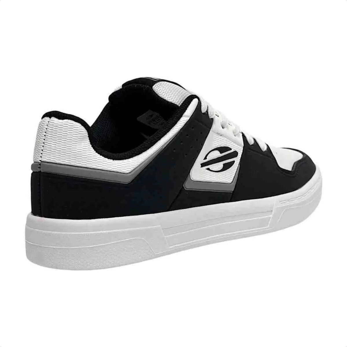 Tenis Street Masculino Mormaii Joaca Branco E Preto Branco/Preto 5