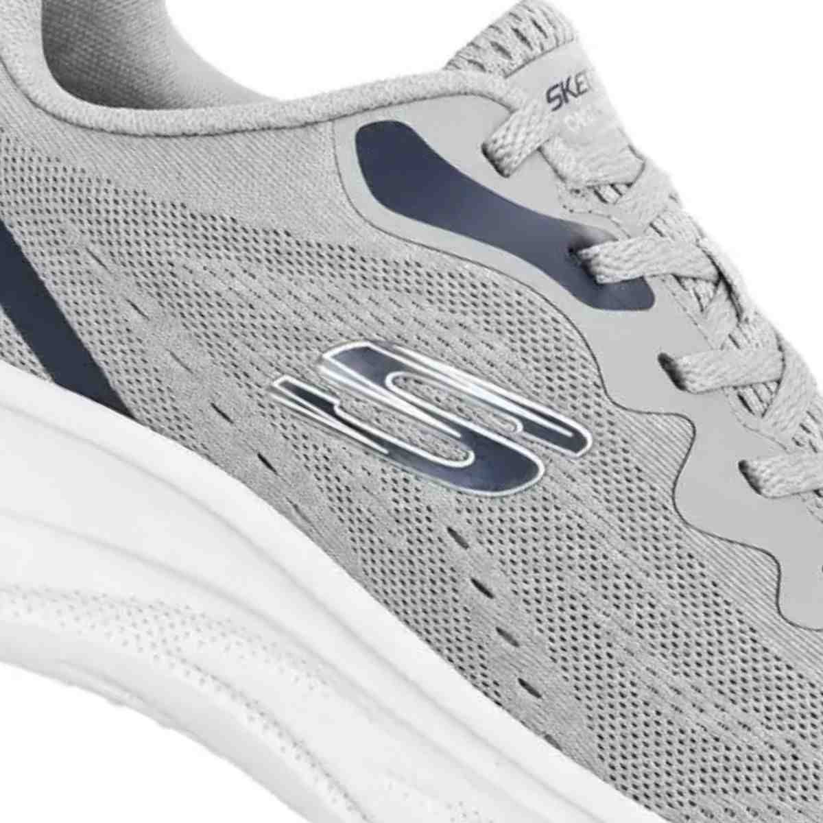 Tenis De Corrida Masculino Skechers Skech Cloud Cinza Cinza 4