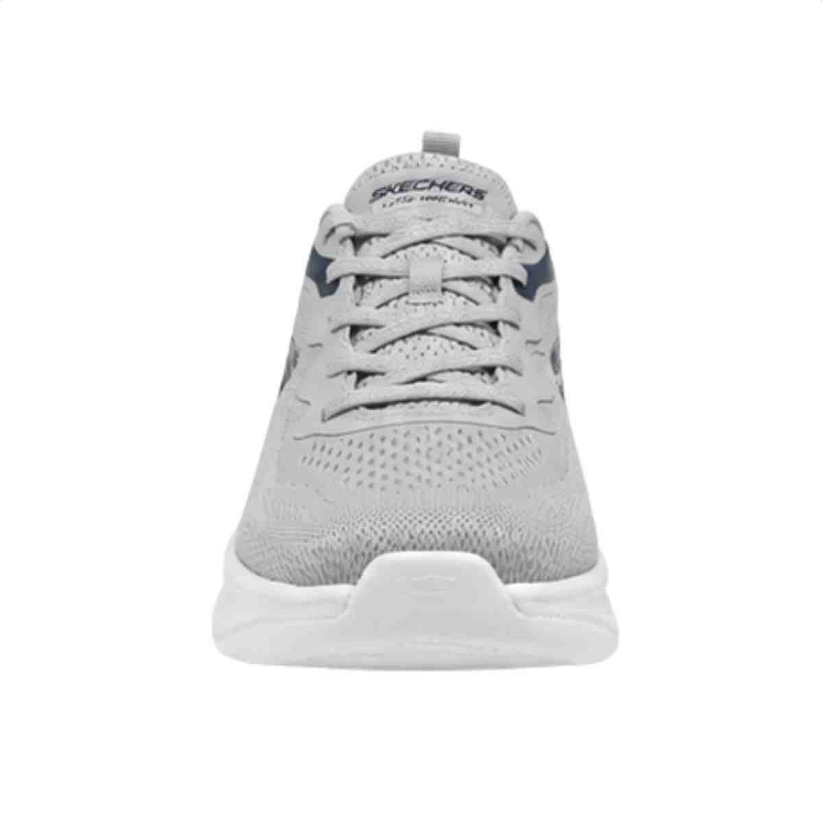Tenis De Corrida Masculino Skechers Skech Cloud Cinza Cinza 6