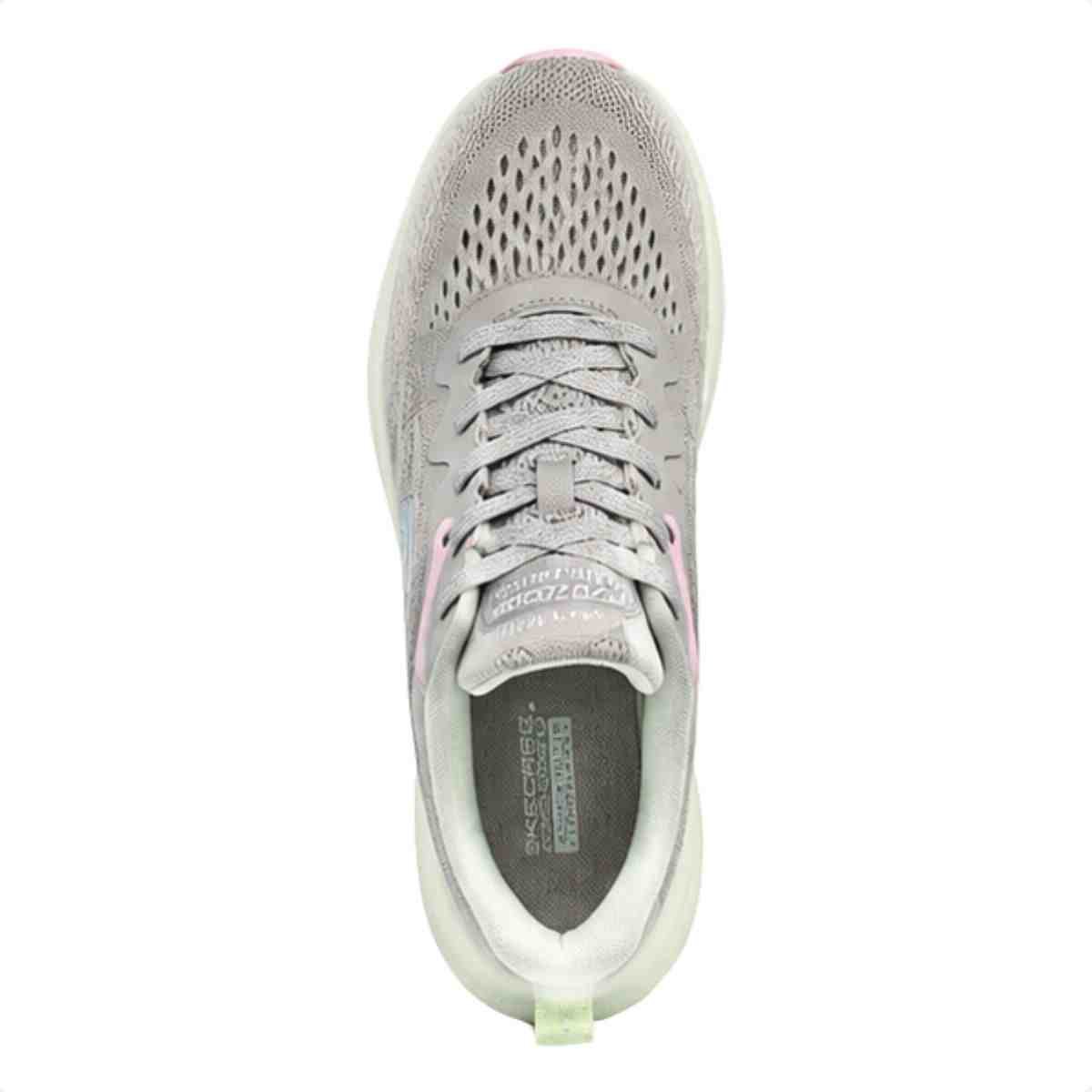 Tenis De Corrida Feminino Skechers Skech Cloud Bege Bege 3
