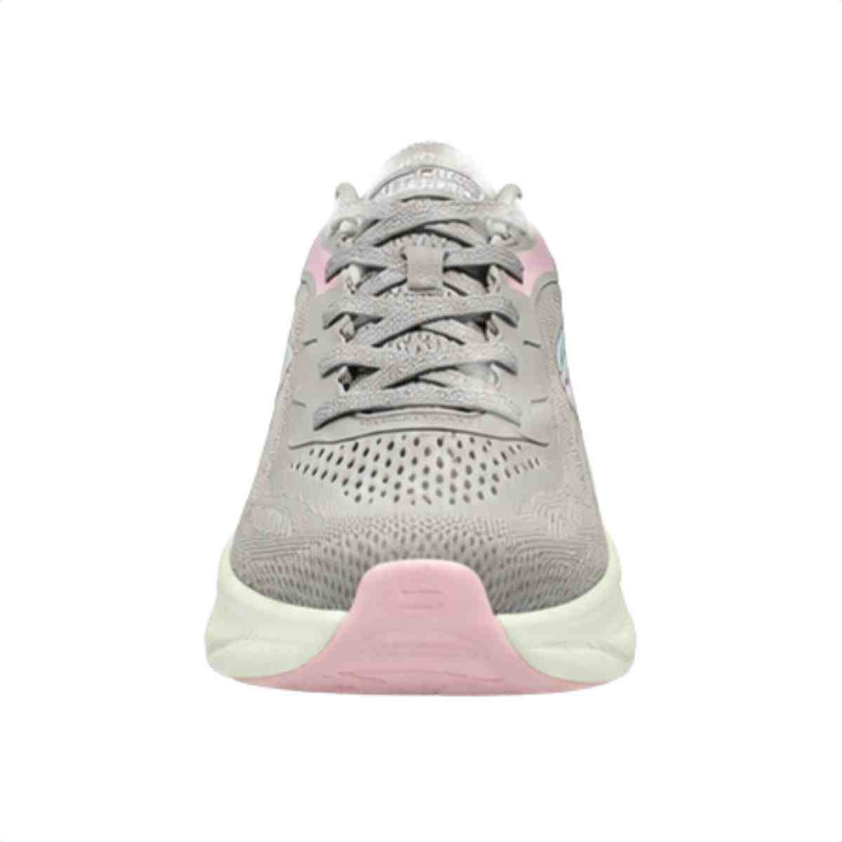 Tenis De Corrida Feminino Skechers Skech Cloud Bege Bege 5