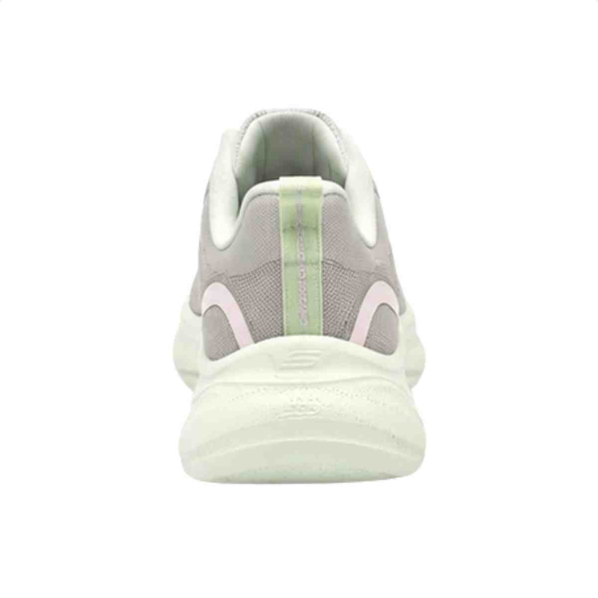Tenis De Corrida Feminino Skechers Skech Cloud Bege Bege 6