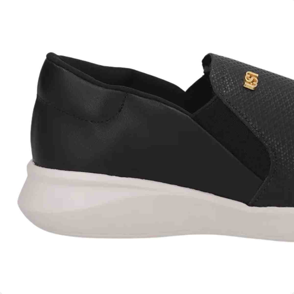 Tenis Moda Feminino Usaflex Preto Preto 7