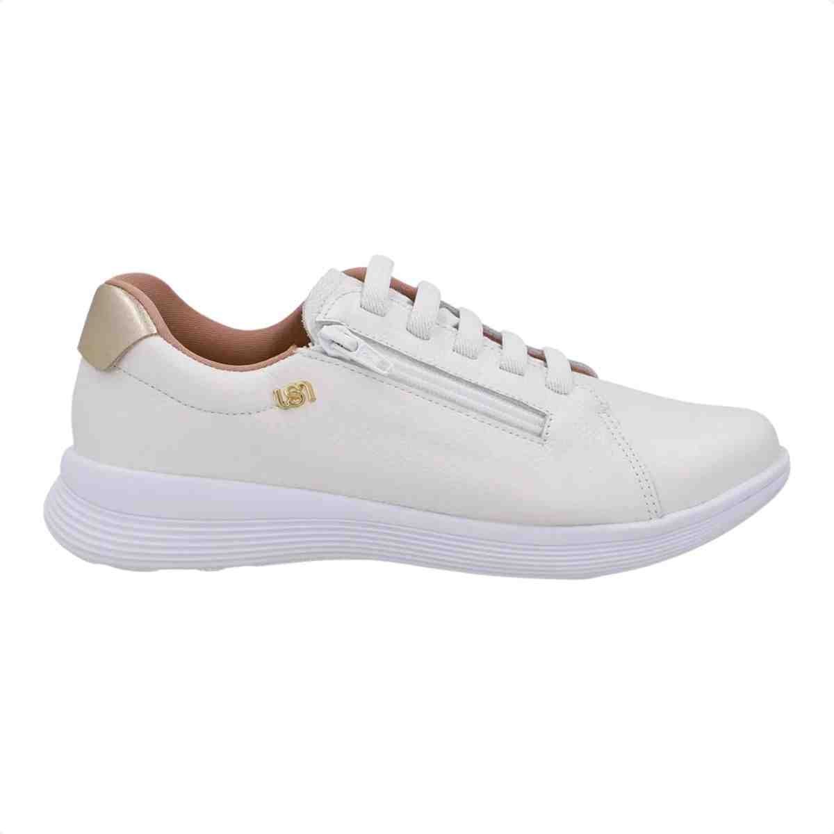 Tenis Moda Feminino Usaflex Branco