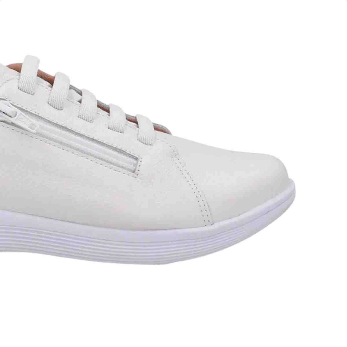 Tenis Moda Feminino Usaflex Branco Branco 6