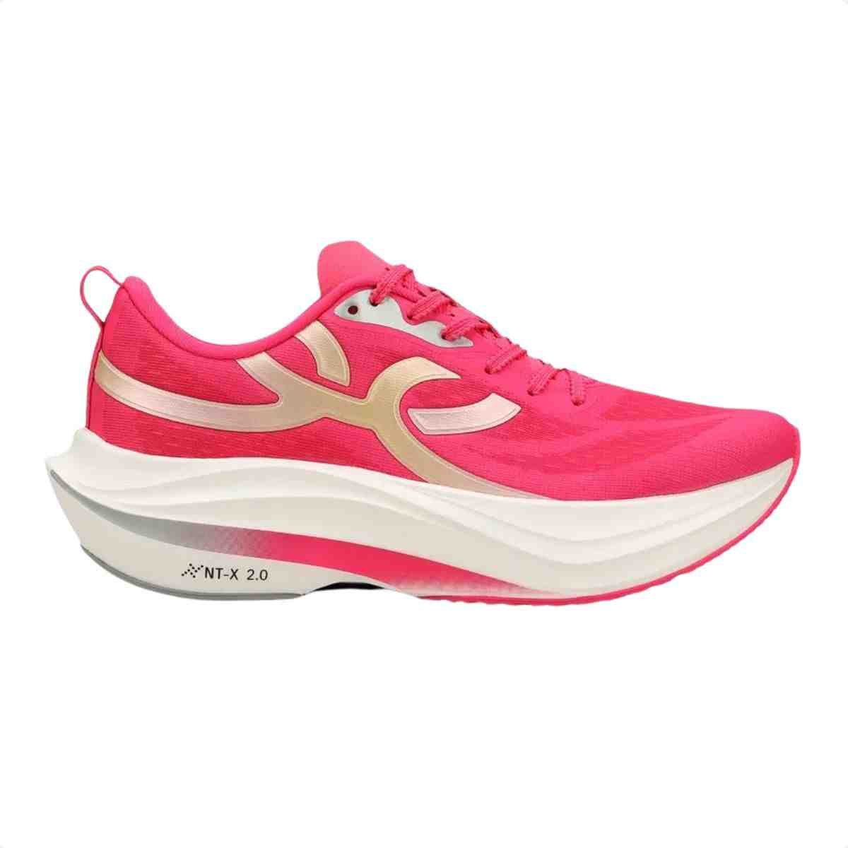 Tenis De Corrida Feminino Olympikus Corre Turbo Rosa Rosa 1