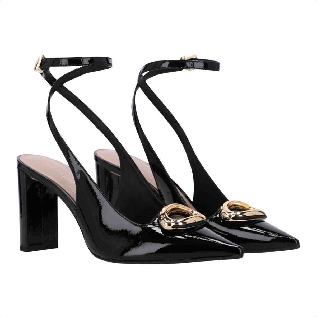 Sapato Chanel Feminino Luz Da Lua Preto Preto 3