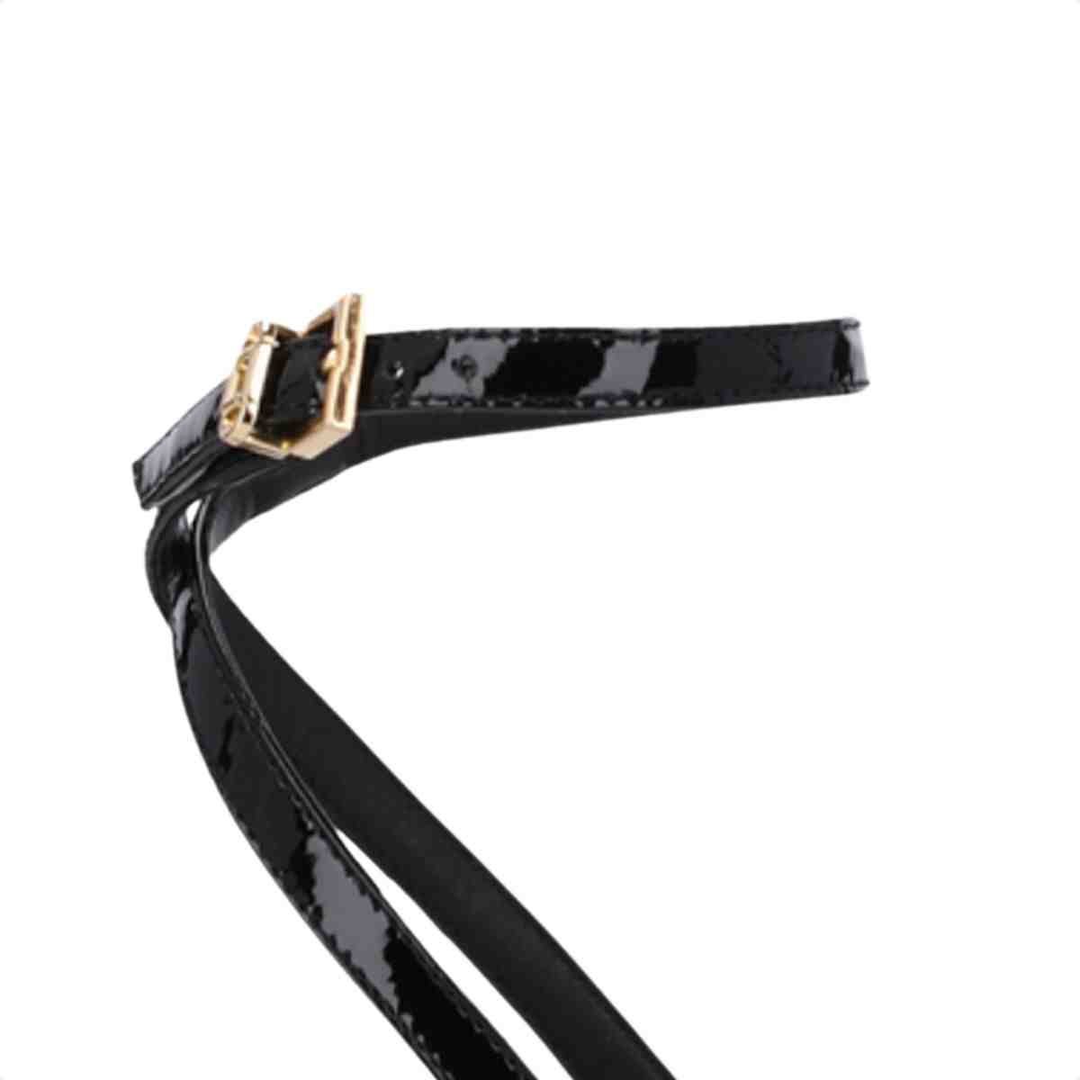Sapato Chanel Feminino Luz Da Lua Preto Preto 5
