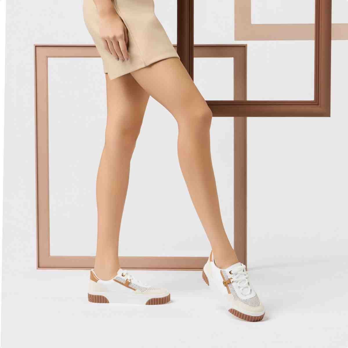 Tenis Moda Feminino Luz Da Lua Saara Off White 2