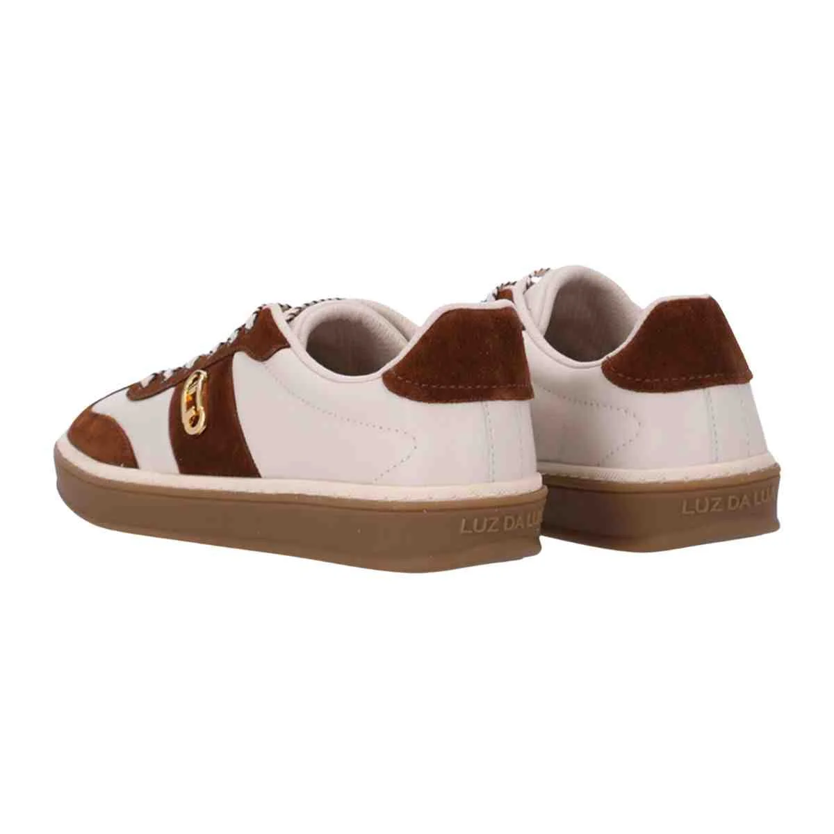 Tenis Moda Femininoluz Da Lua Trufa Trufa/Panna 4