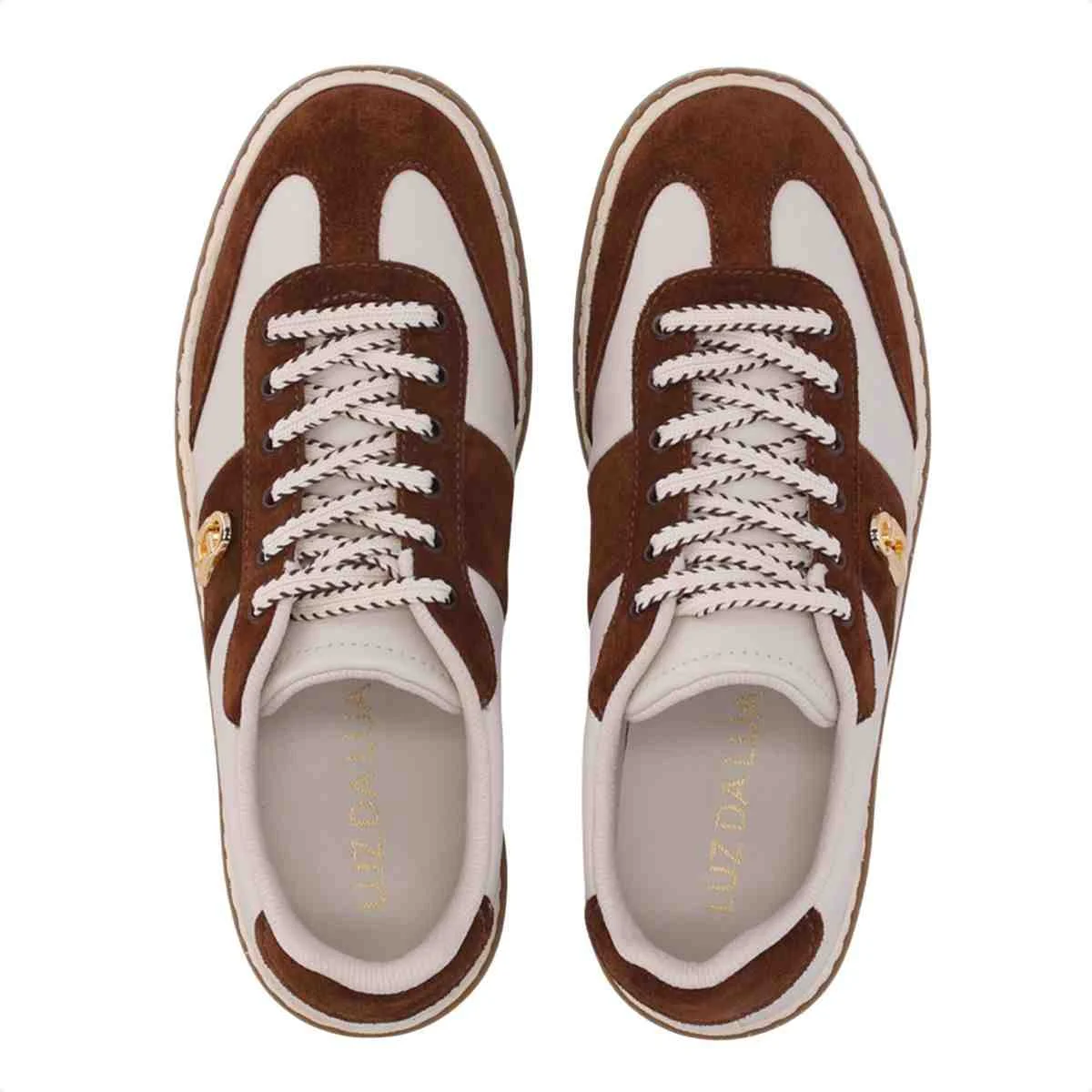 Tenis Moda Femininoluz Da Lua Trufa Trufa/Panna 5