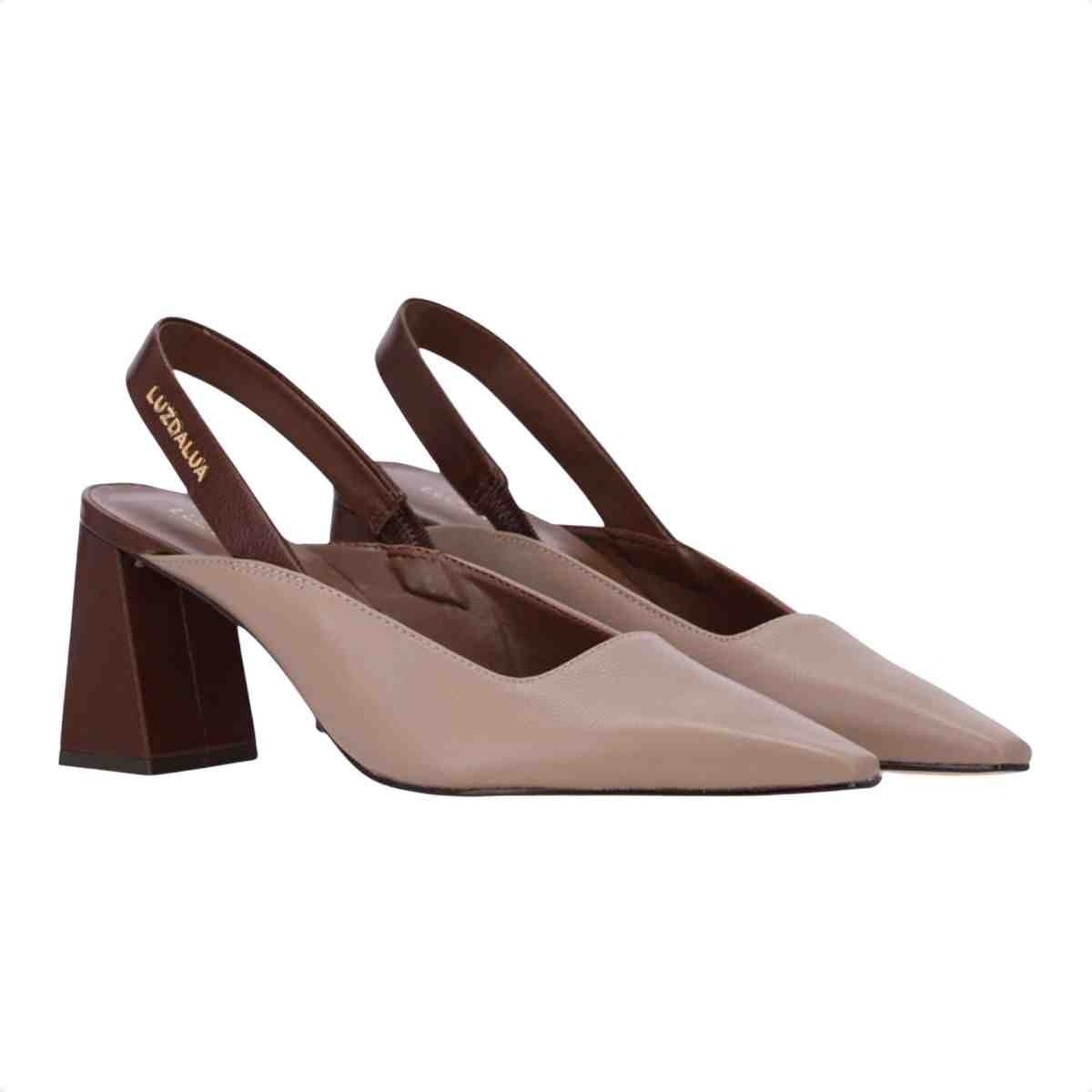 Sapato Mule Feminino Luz Da Lua Basalto Basalto 2