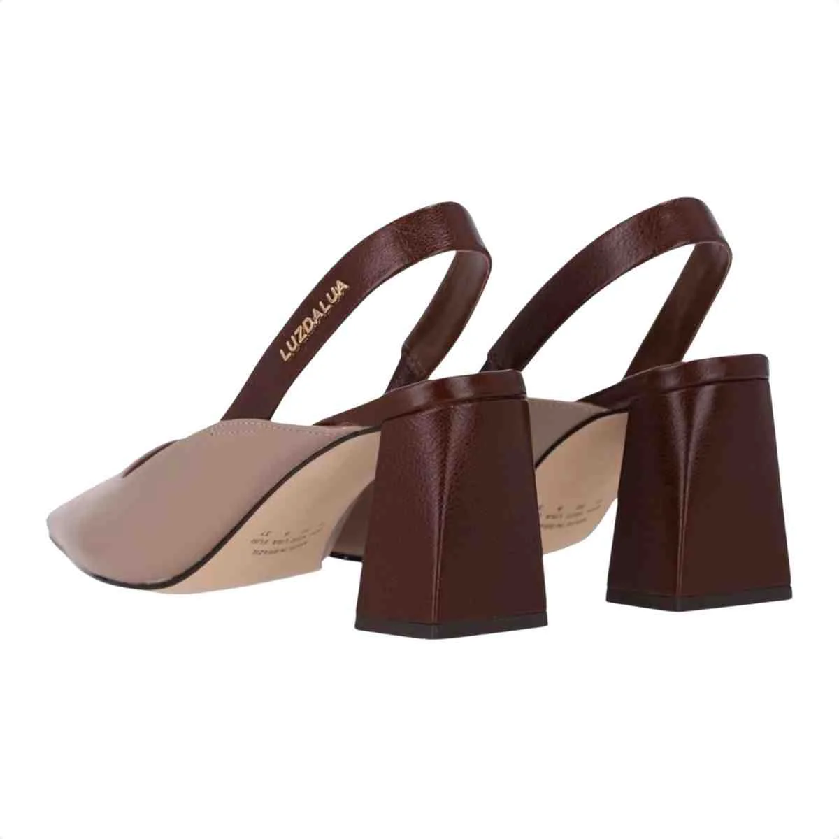 Sapato Mule Feminino Luz Da Lua Basalto Basalto 3