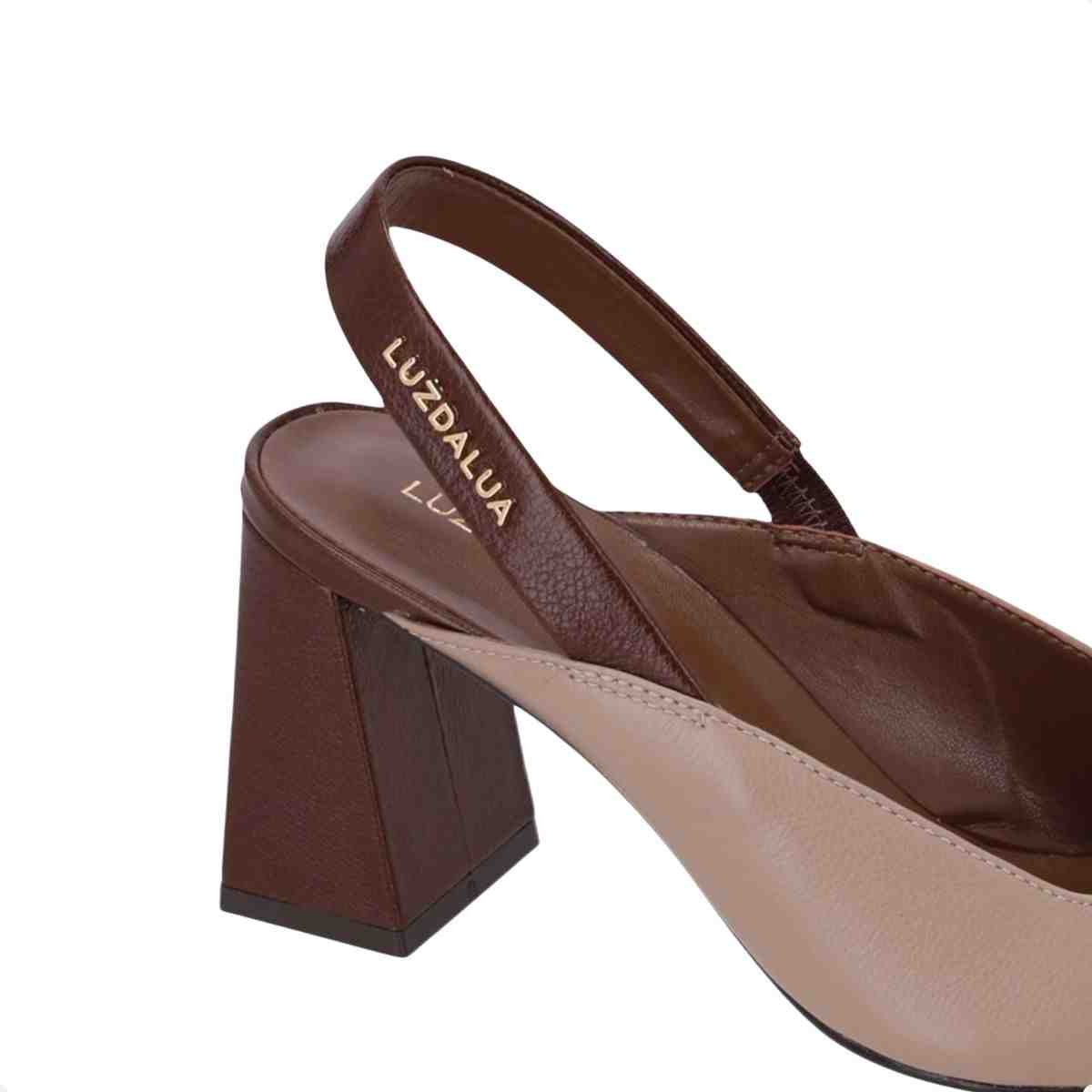 Sapato Mule Feminino Luz Da Lua Basalto Basalto 7