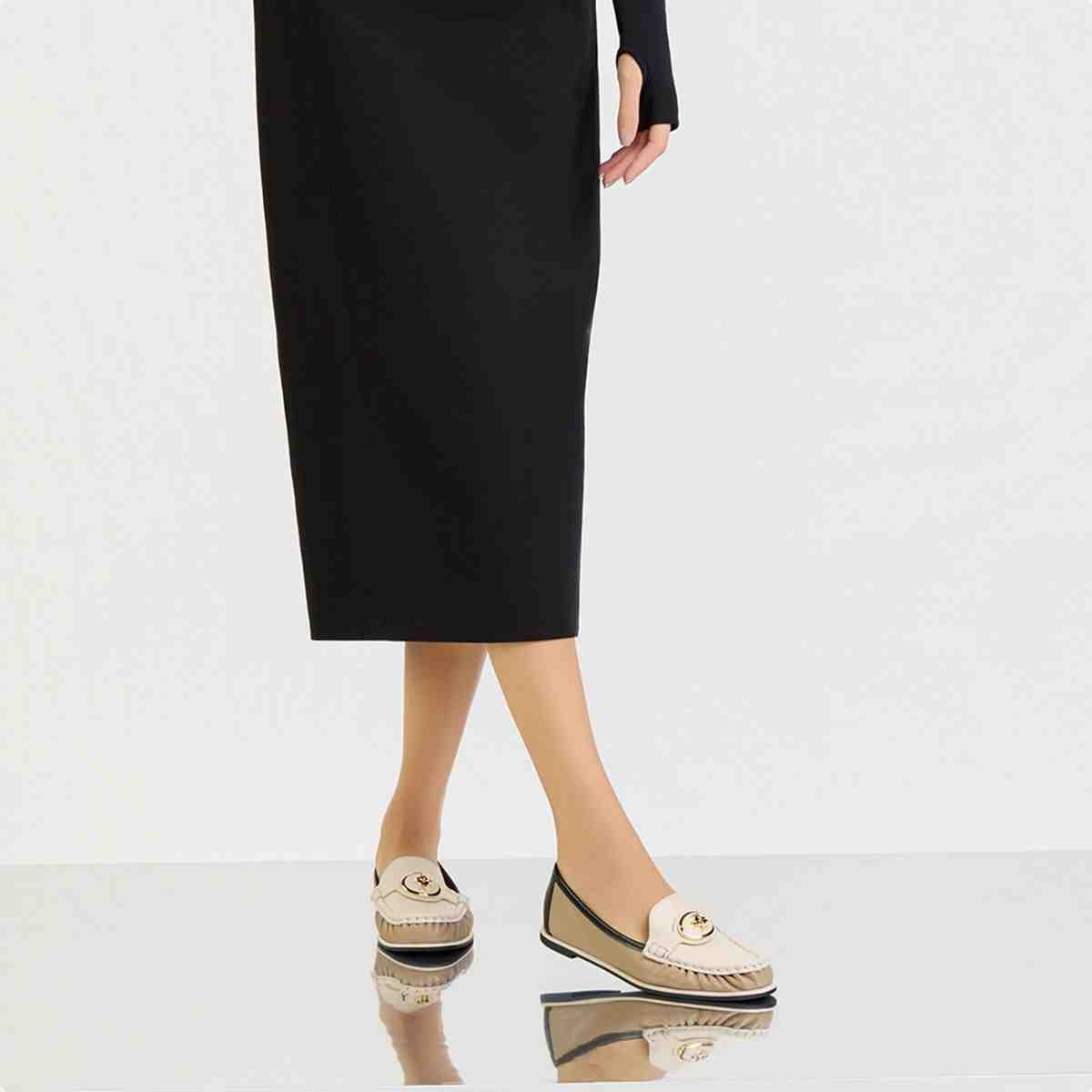 Sapato Mocassim Feminino Luz Da Lua Basalto Basalto 2