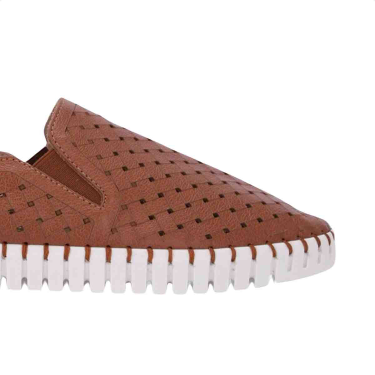 Tenis Moda Feminino Luz Da Lua Ambar Marrom 6