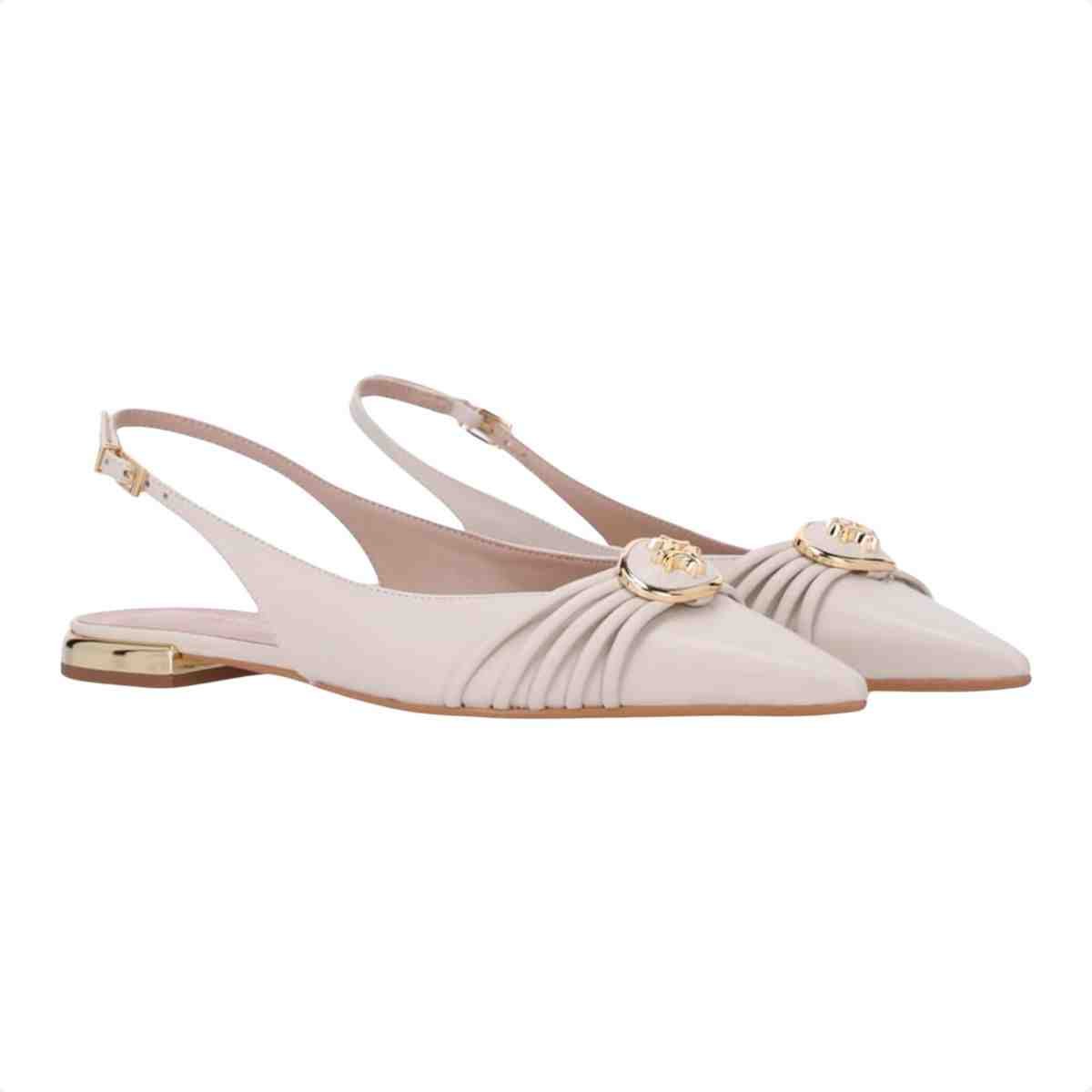 Sapato Mule Feminino Luz Da Lua Panna Panna 3