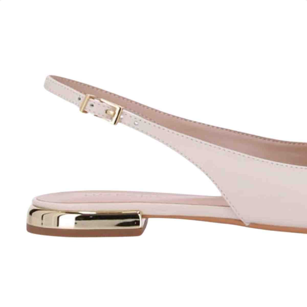 Sapato Mule Feminino Luz Da Lua Panna Panna 6