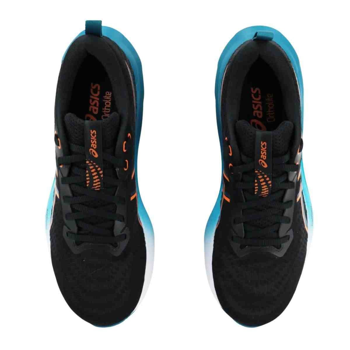 Tênis Corrida Masculino Asics Gel-Shogun 8 Preto E Azul Preto/Azul 3