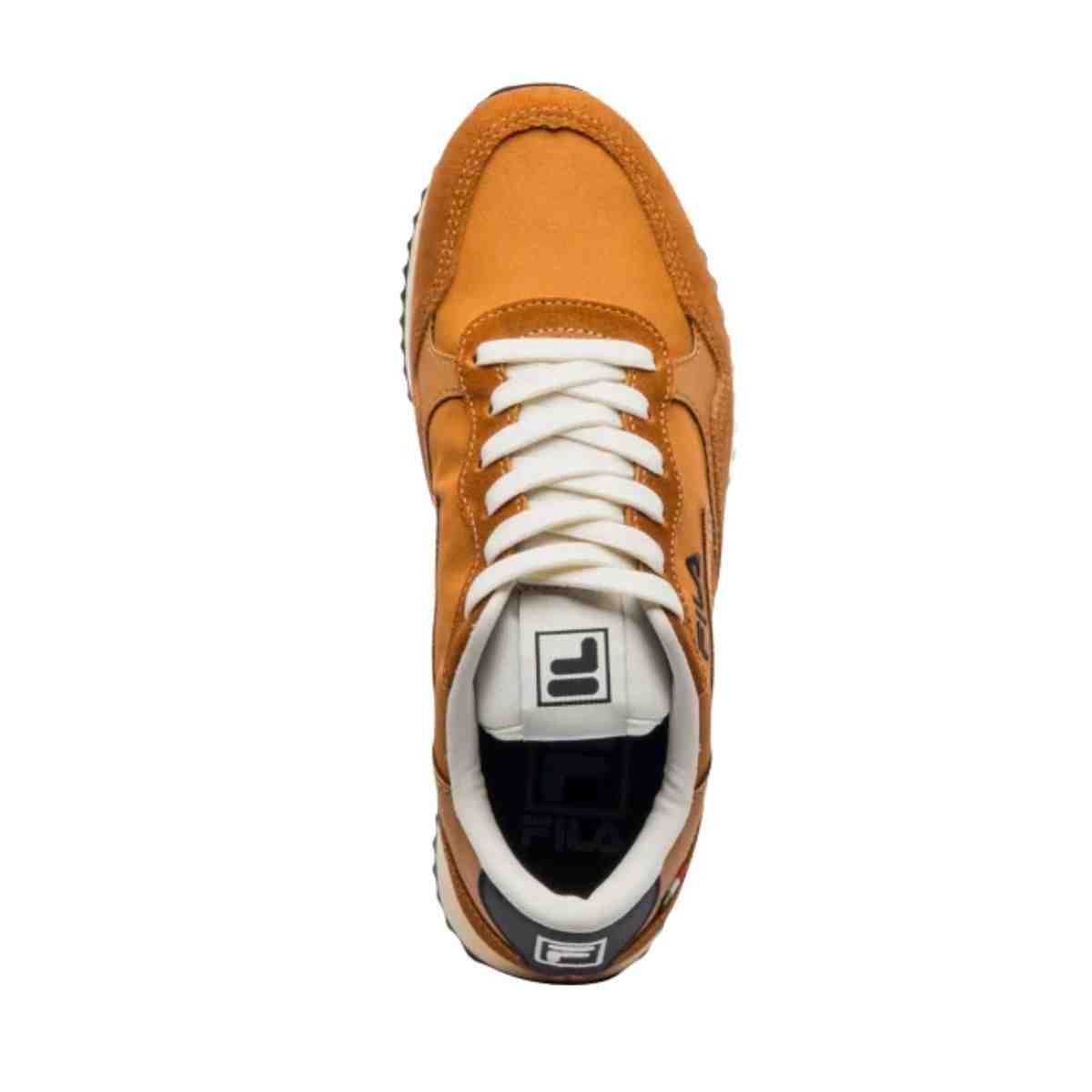 Tênis Casual Masculino Fila Euro Jogger Vintage Caramelo Caramelo 3